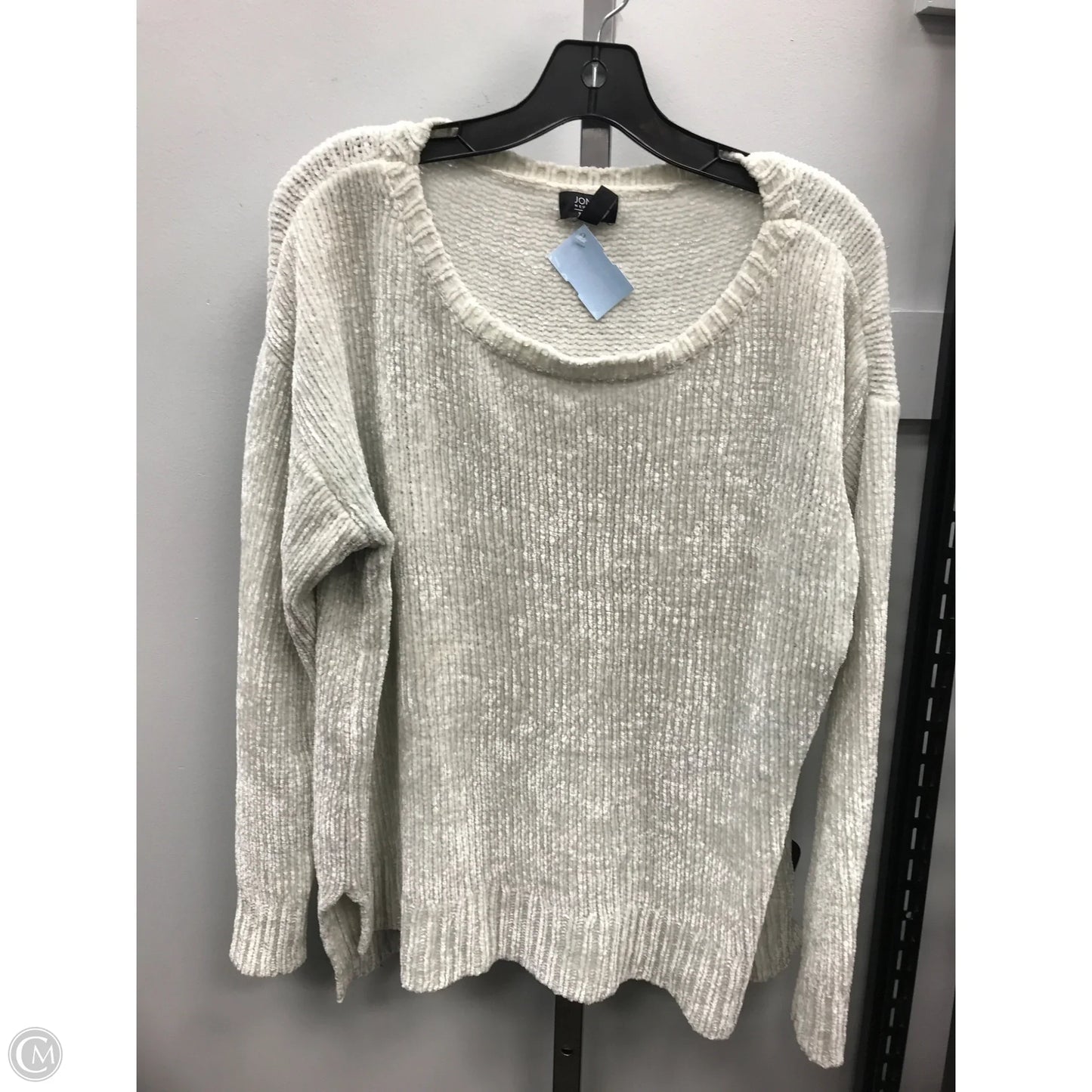 Sweater By Jones New York In Grey, Size: M