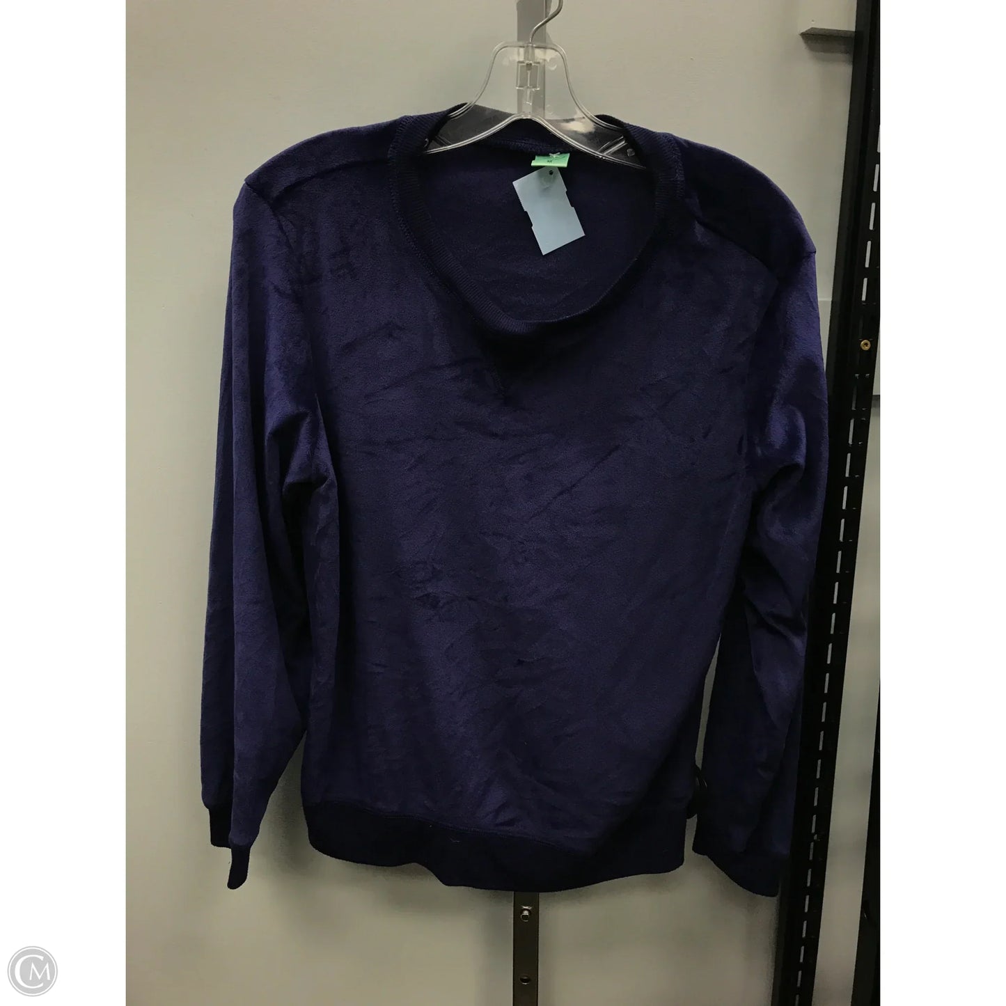 Top Long Sleeve By Cmc In Purple, Size: M