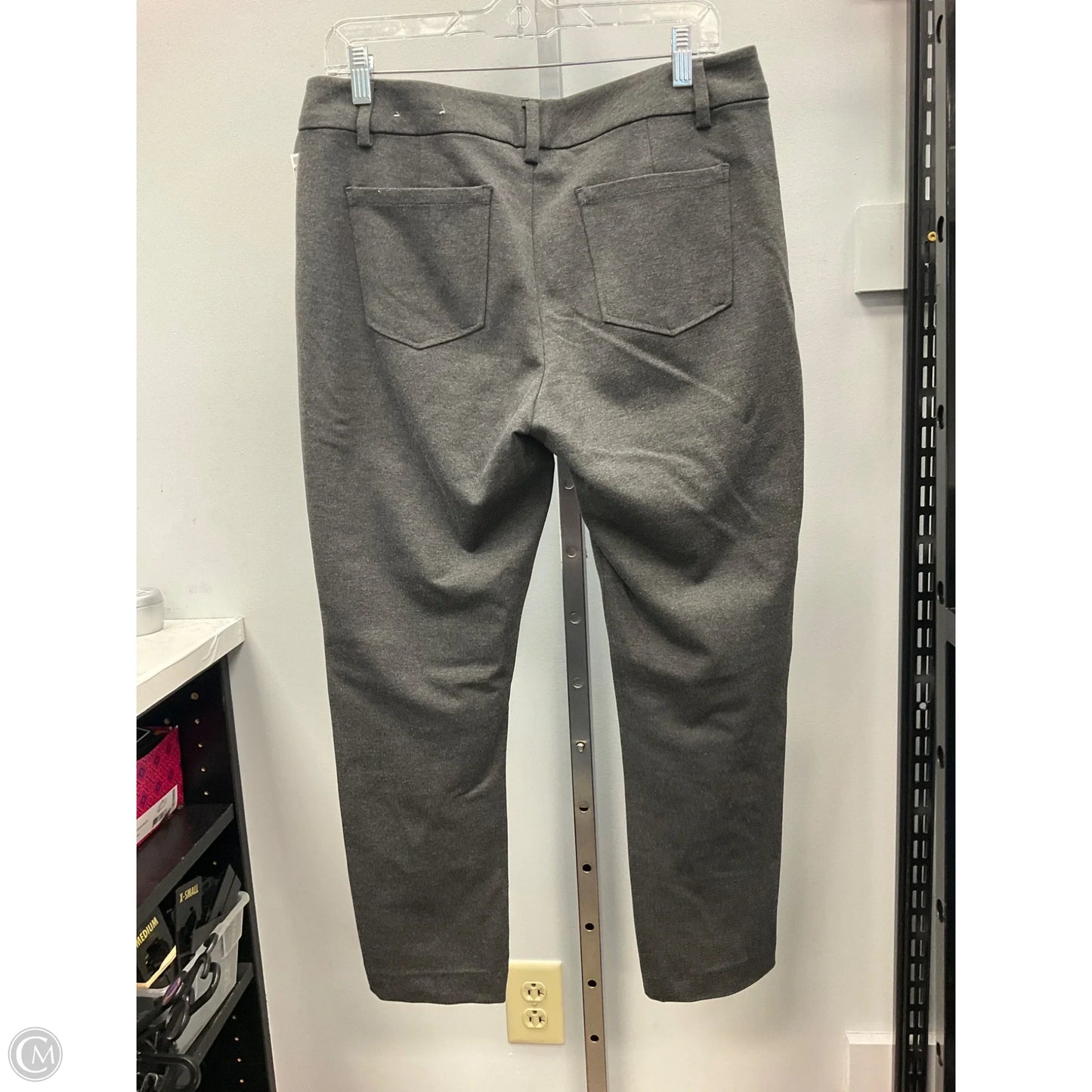 Pants Dress By Chicos In Grey, Size: 10p