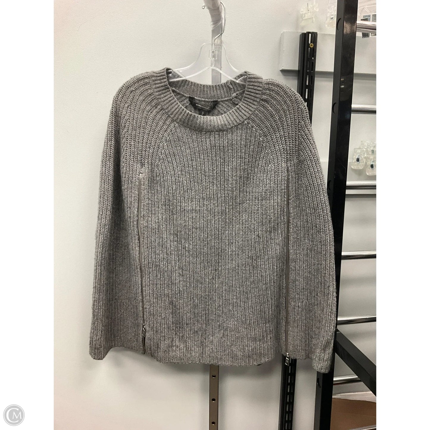 Poncho By Bcbgmaxazria In Grey, Size: S