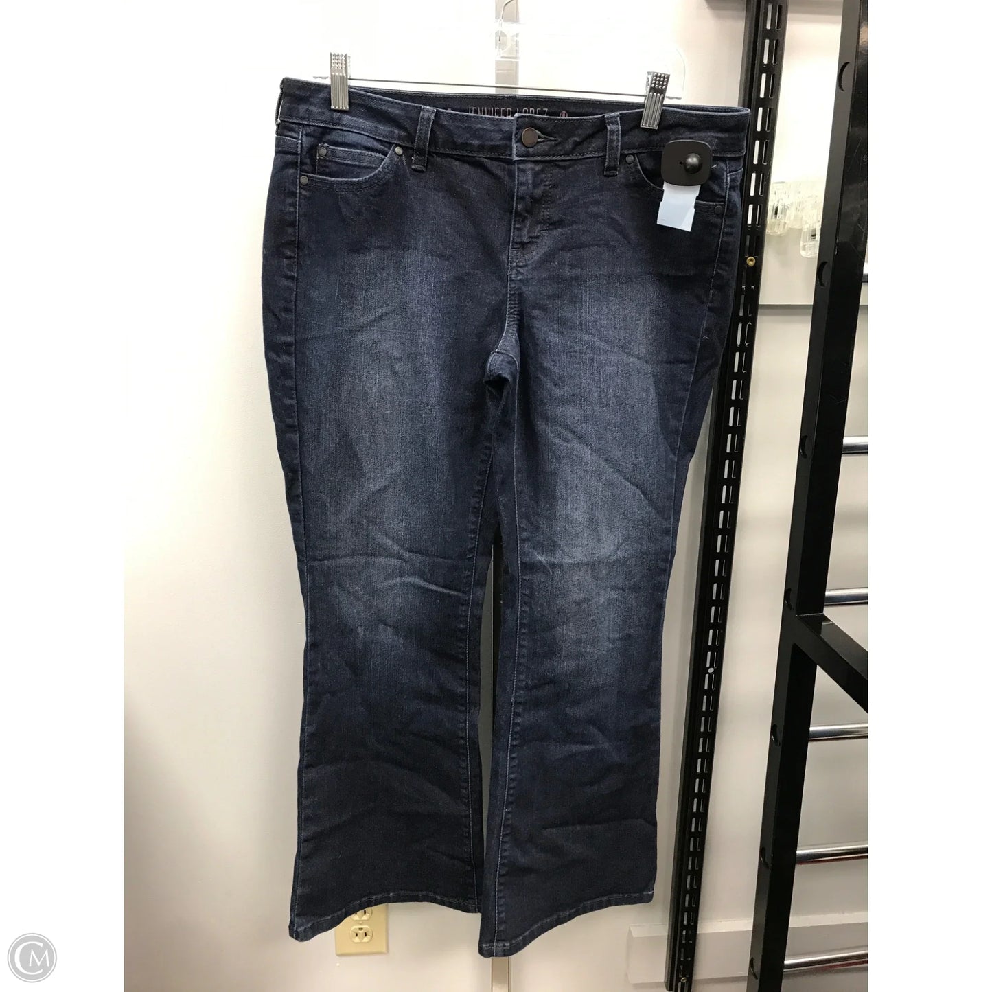 Jeans Boot Cut By Jennifer Lopez In Blue Denim, Size: 12