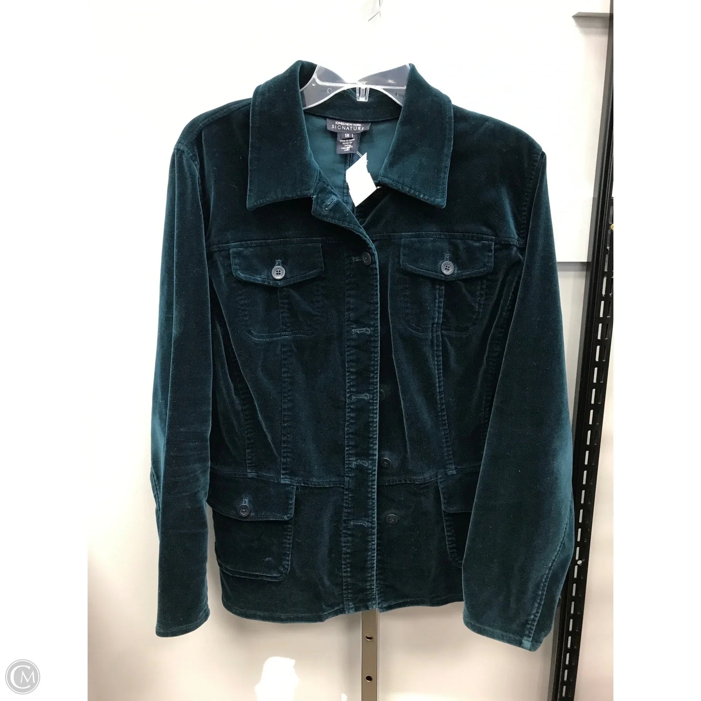 Jacket Other By Jones New York In Teal, Size: 1x