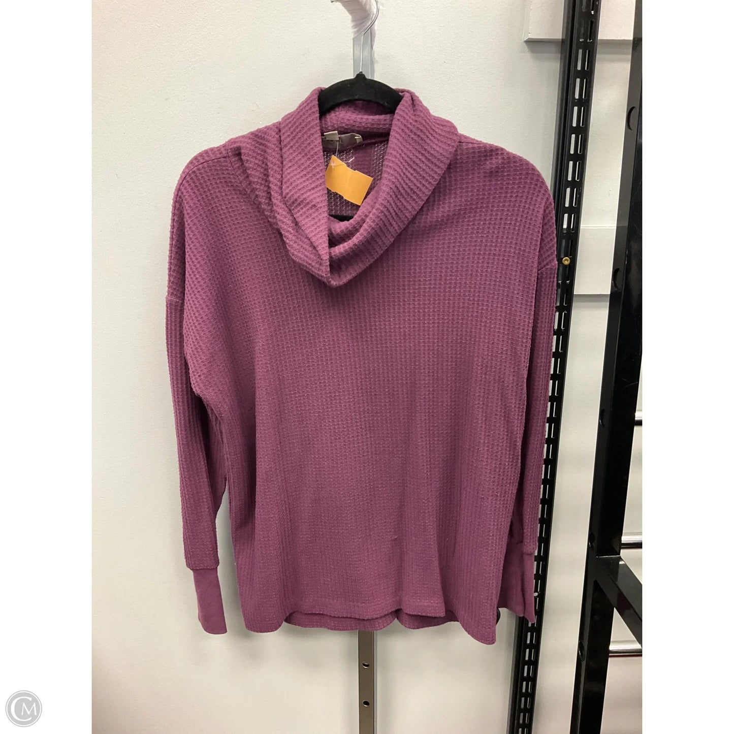 Top Long Sleeve By Loft In Purple, Size: M