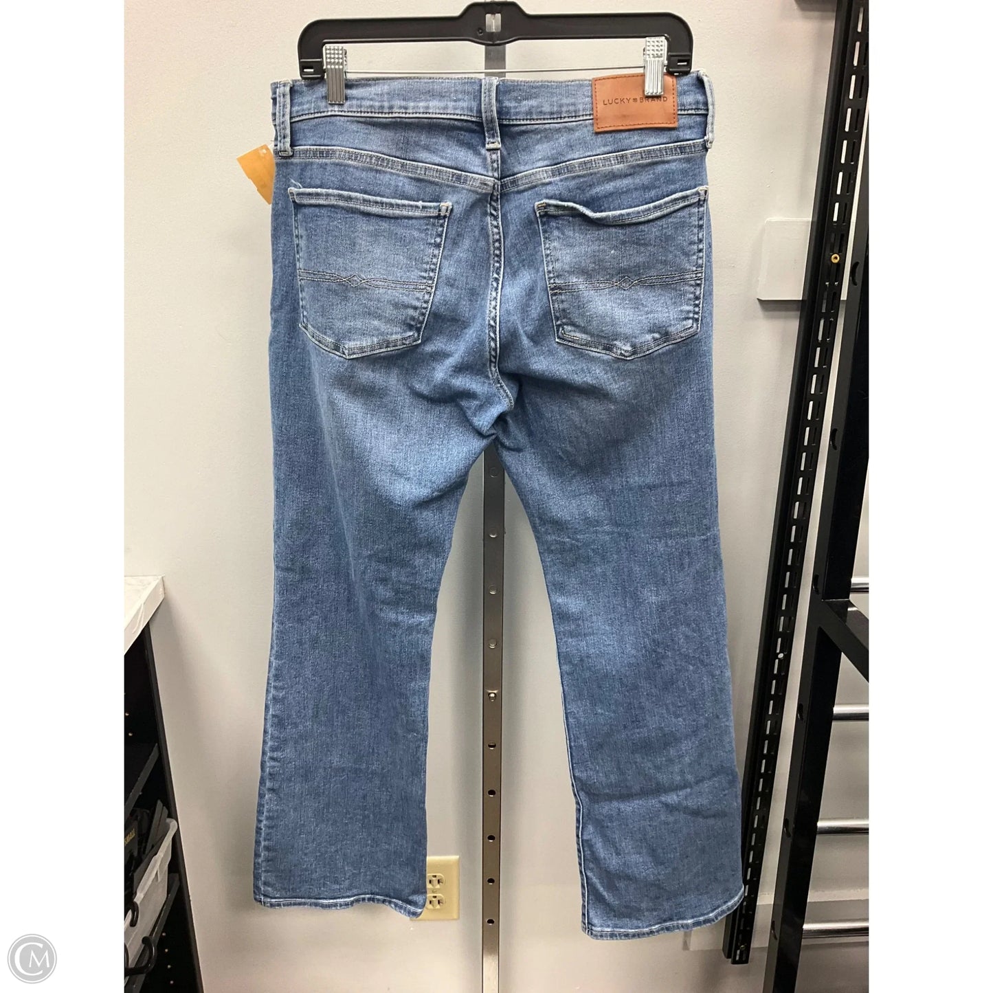 Jeans Boot Cut By Lucky Brand In Blue Denim, Size: 10