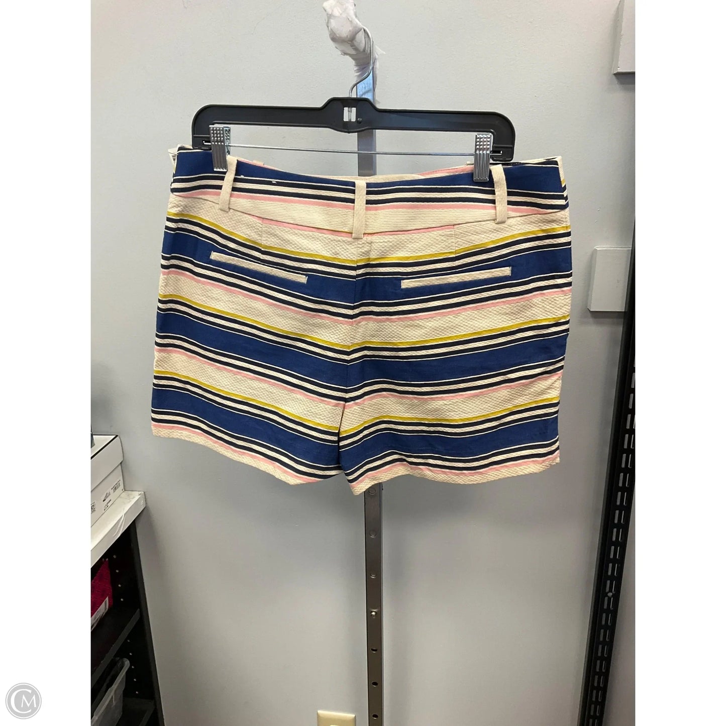 Shorts By Loft In Striped Pattern, Size: 10