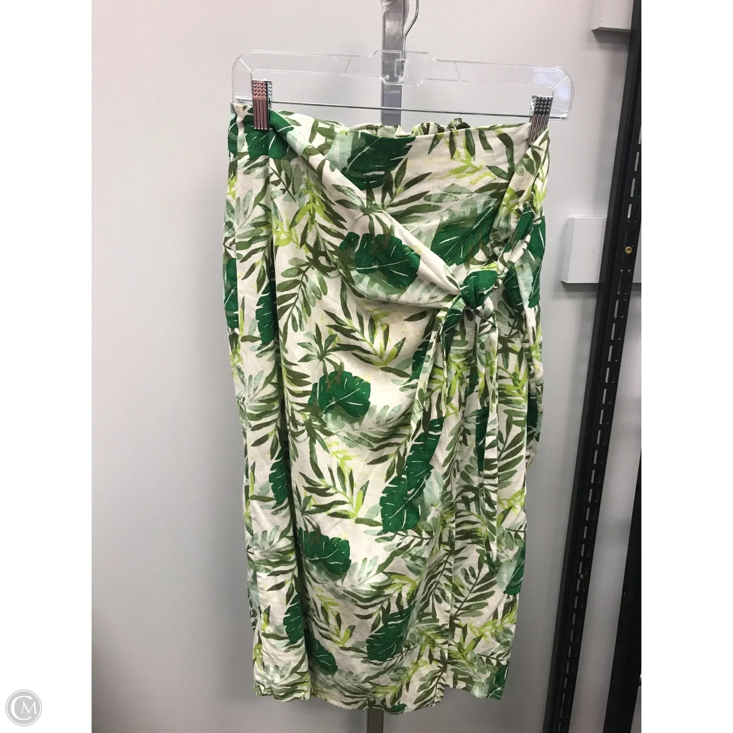 Skirt Midi By Cmc In Tropical Print, Size: L