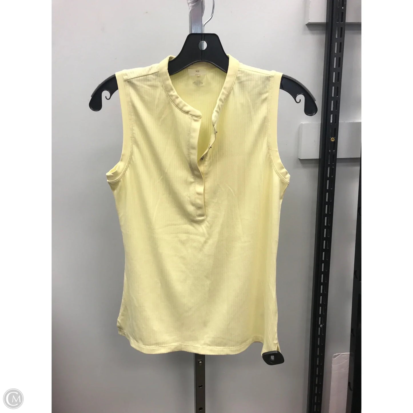 Top Sleeveless By Calia In Yellow, Size: Xs
