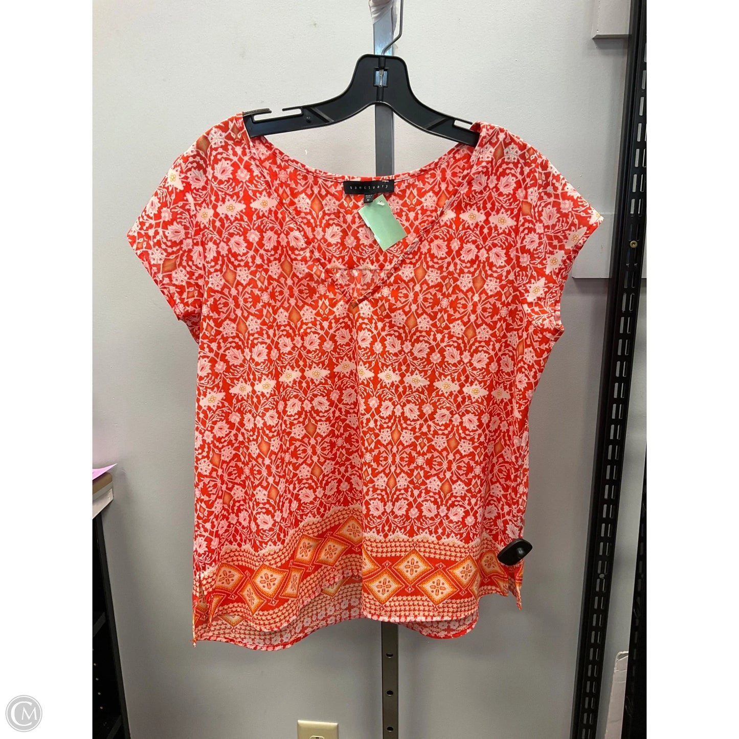 Top Sleeveless By Sanctuary In Orange, Size: M