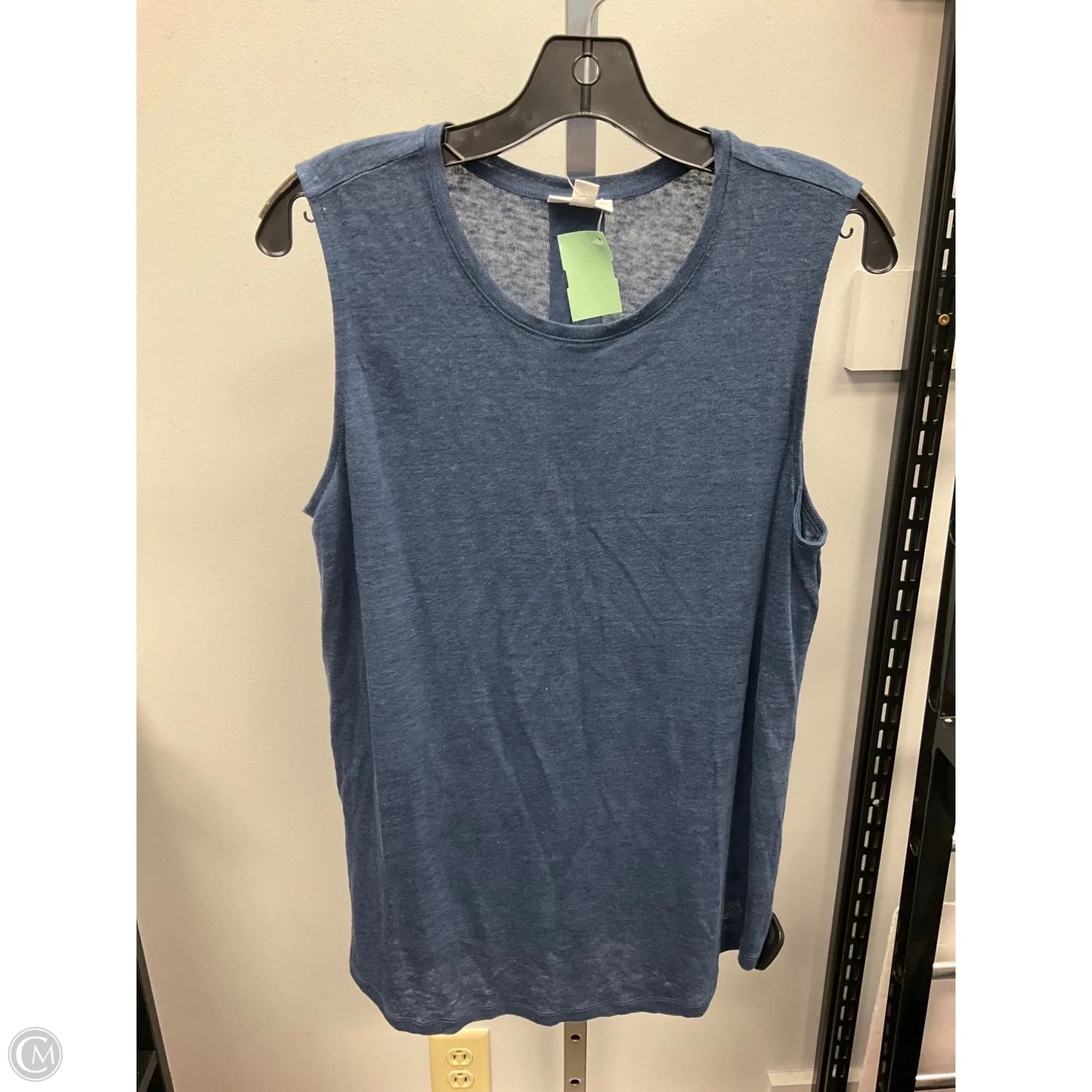 Top Sleeveless By J. Jill In Navy, Size: M