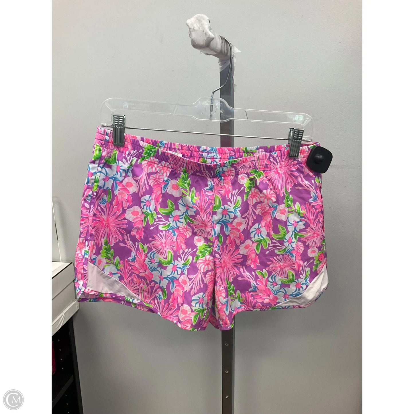 Shorts Designer By Lilly Pulitzer In Pink & Purple, Size: S