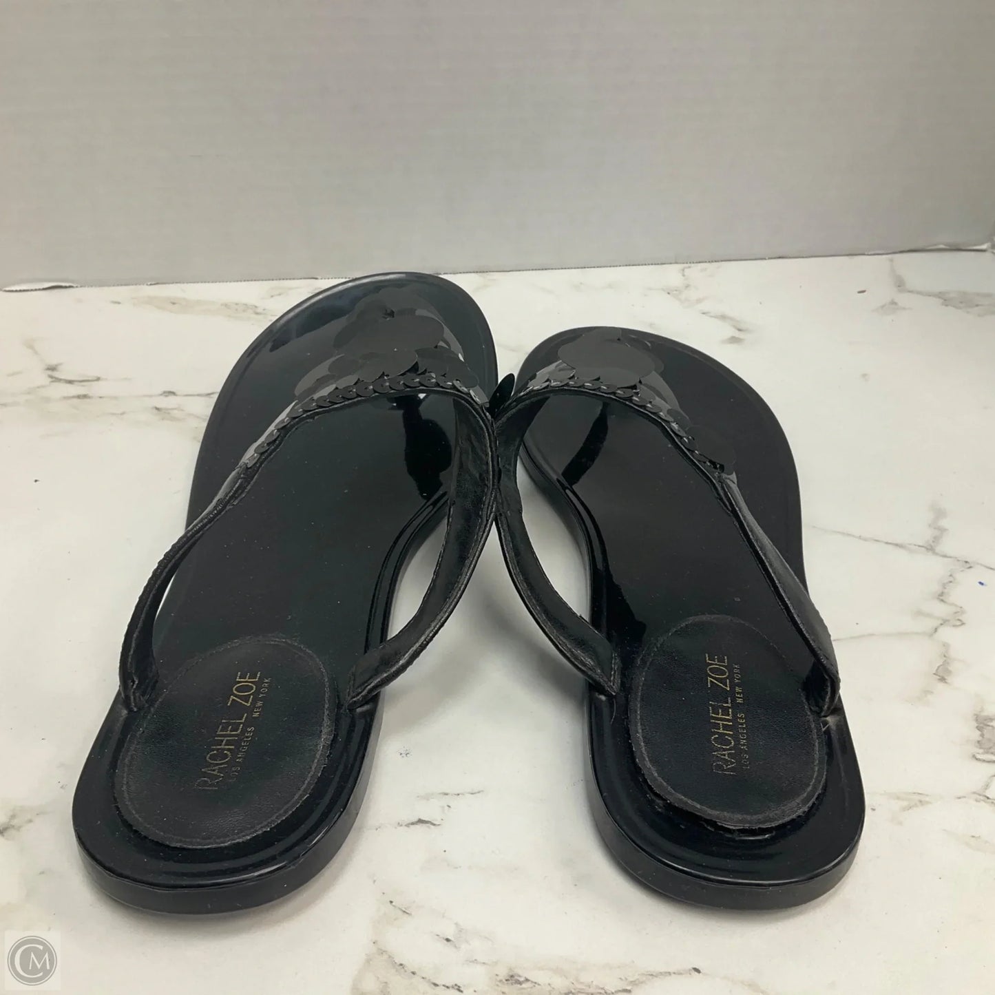Sandals Flats By Rachel Zoe In Black, Size: 7