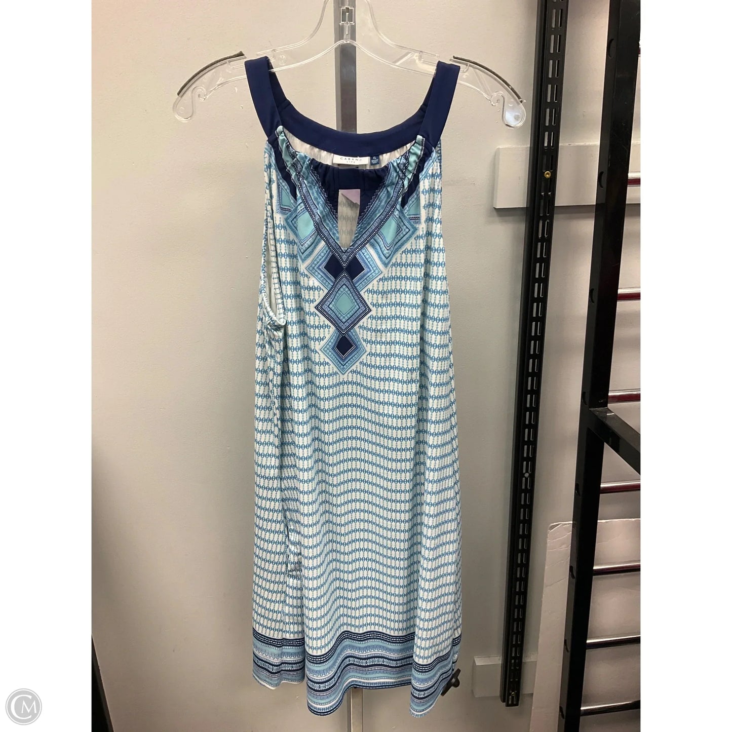 Dress Casual Short By Cabana Life In Blue, Size: Xl