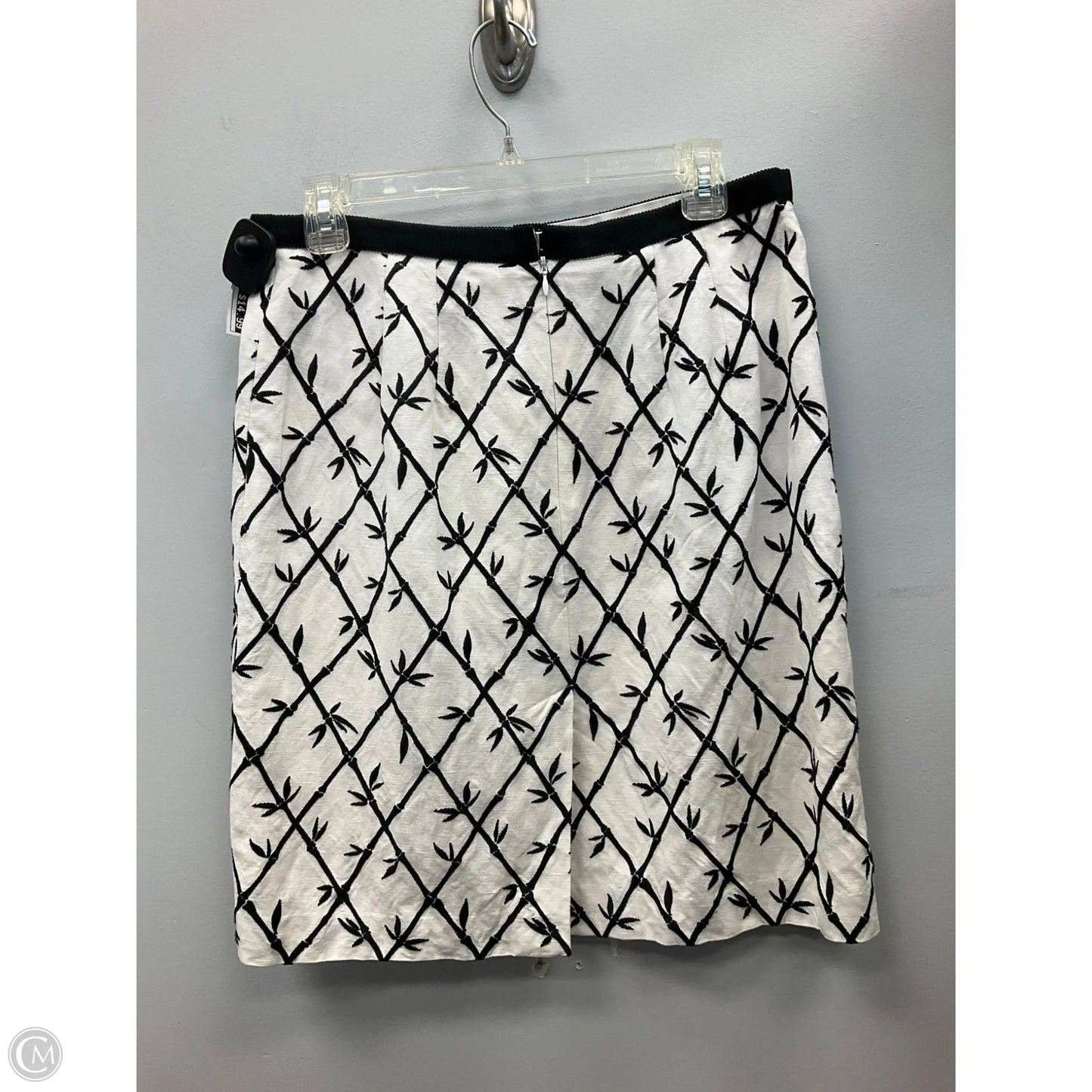 Skirt Mini & Short By Talbots In Black & White, Size: 10p