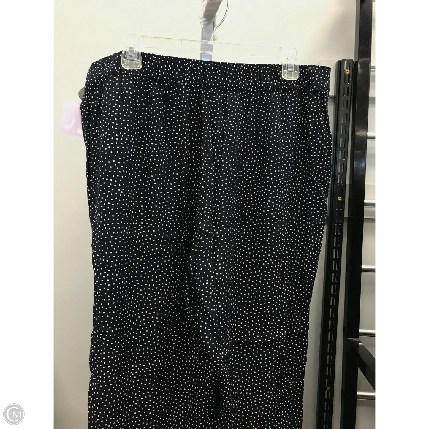 Pants Other By Loft In Polkadot Pattern, Size: L