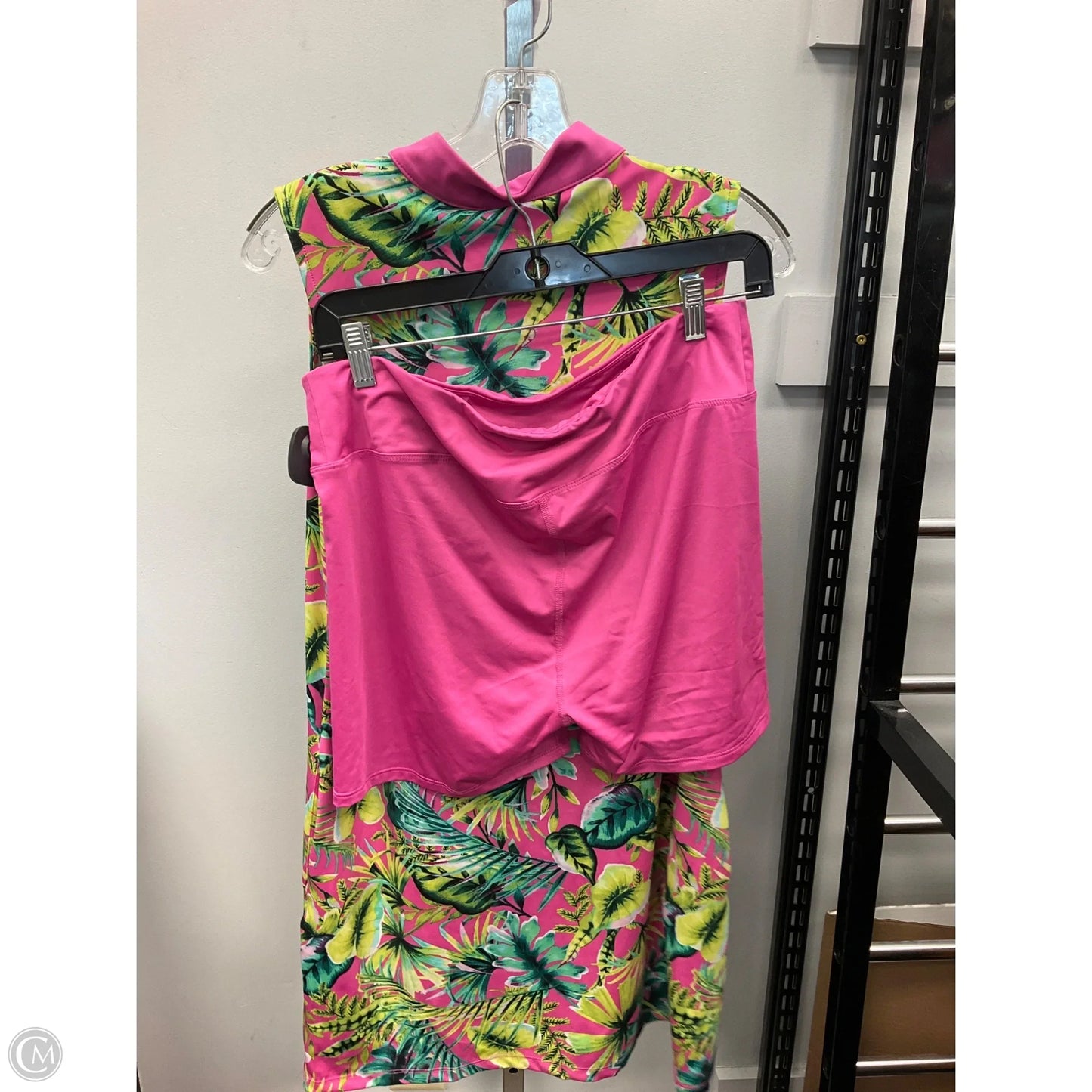 Athletic Dress By Tommy Bahama In Tropical Print, Size: L