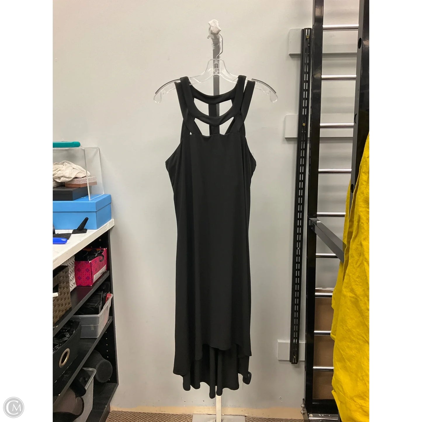 Dress Casual Midi By Cupio In Black, Size: L
