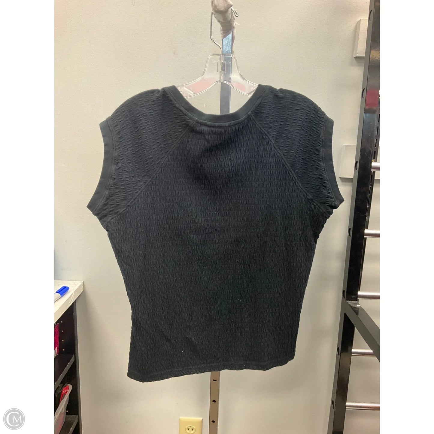 Top Sleeveless By Tommy Hilfiger In Black, Size: Xl