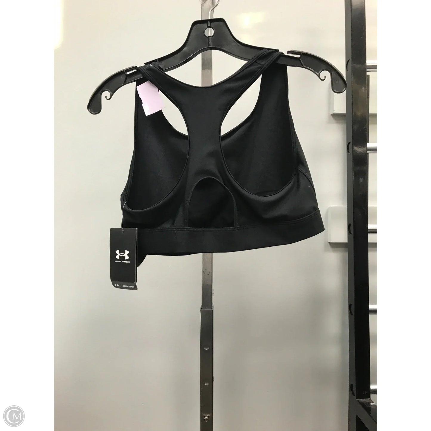Athletic Bra By Under Armour In Black, Size: Xl