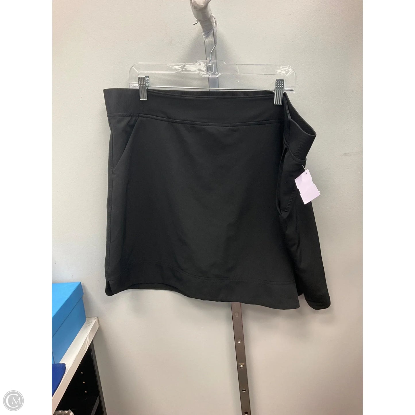 Skort By 32 Degrees In Black, Size: Xxl
