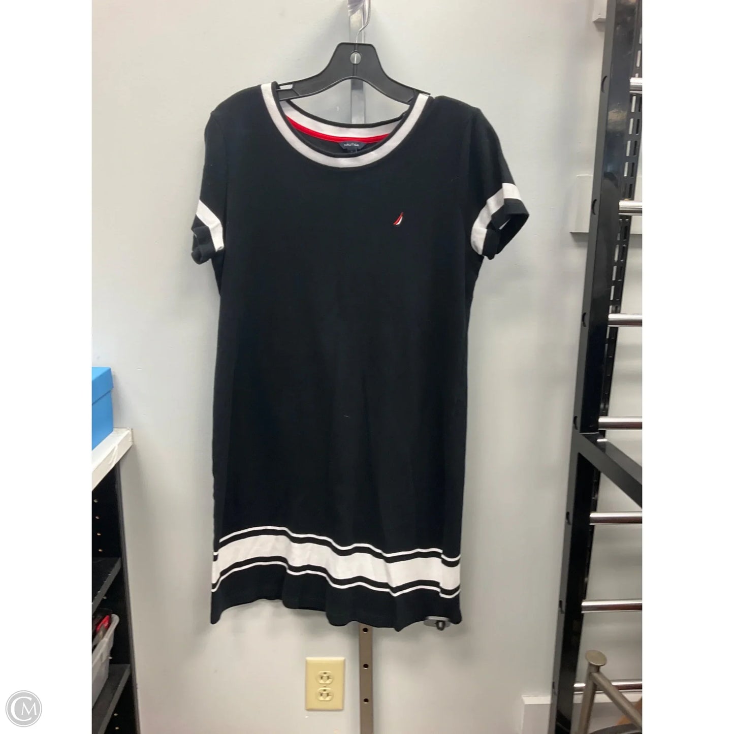 Dress Casual Short By Nautica In Black, Size: L
