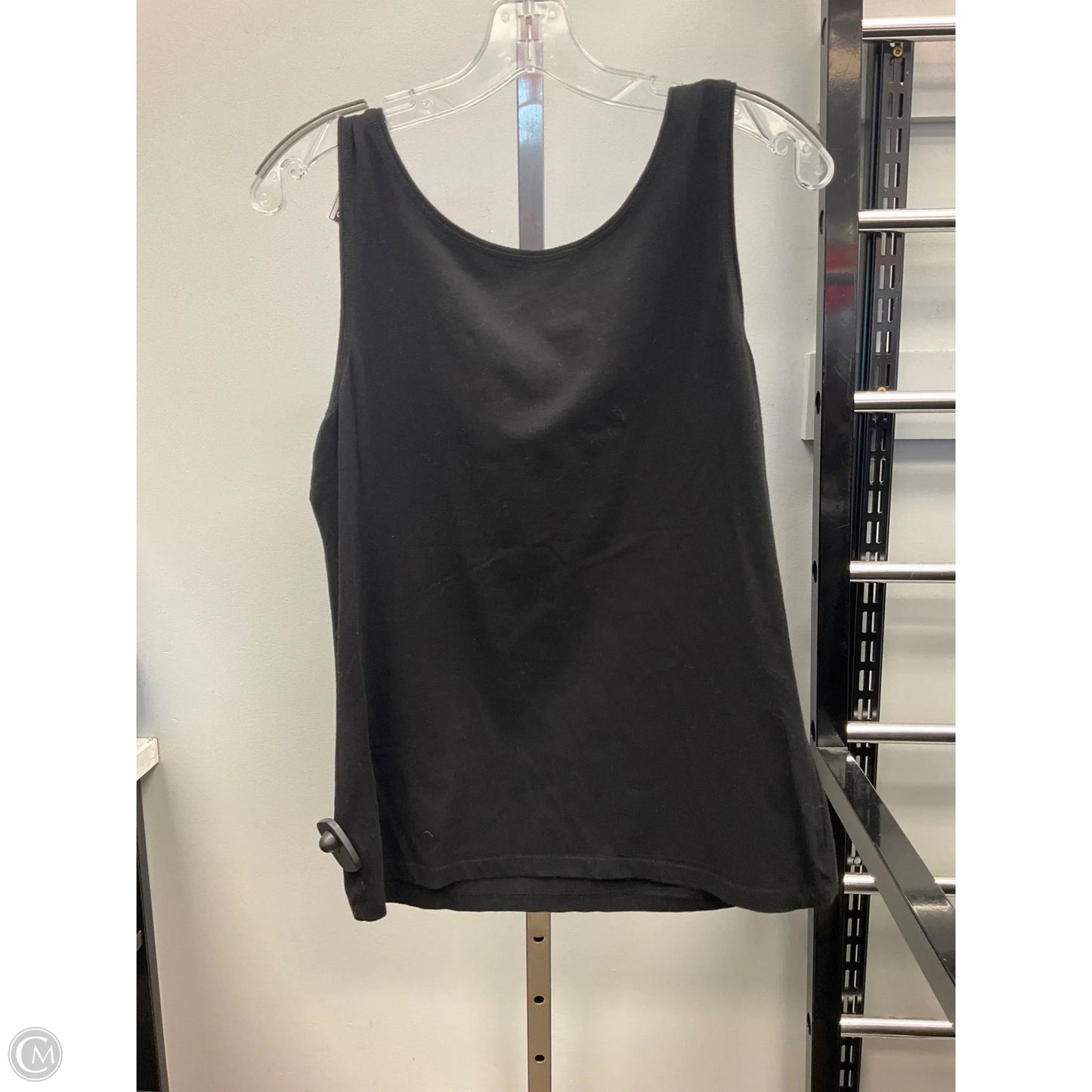 Tank Top By Talbots In Black, Size: M