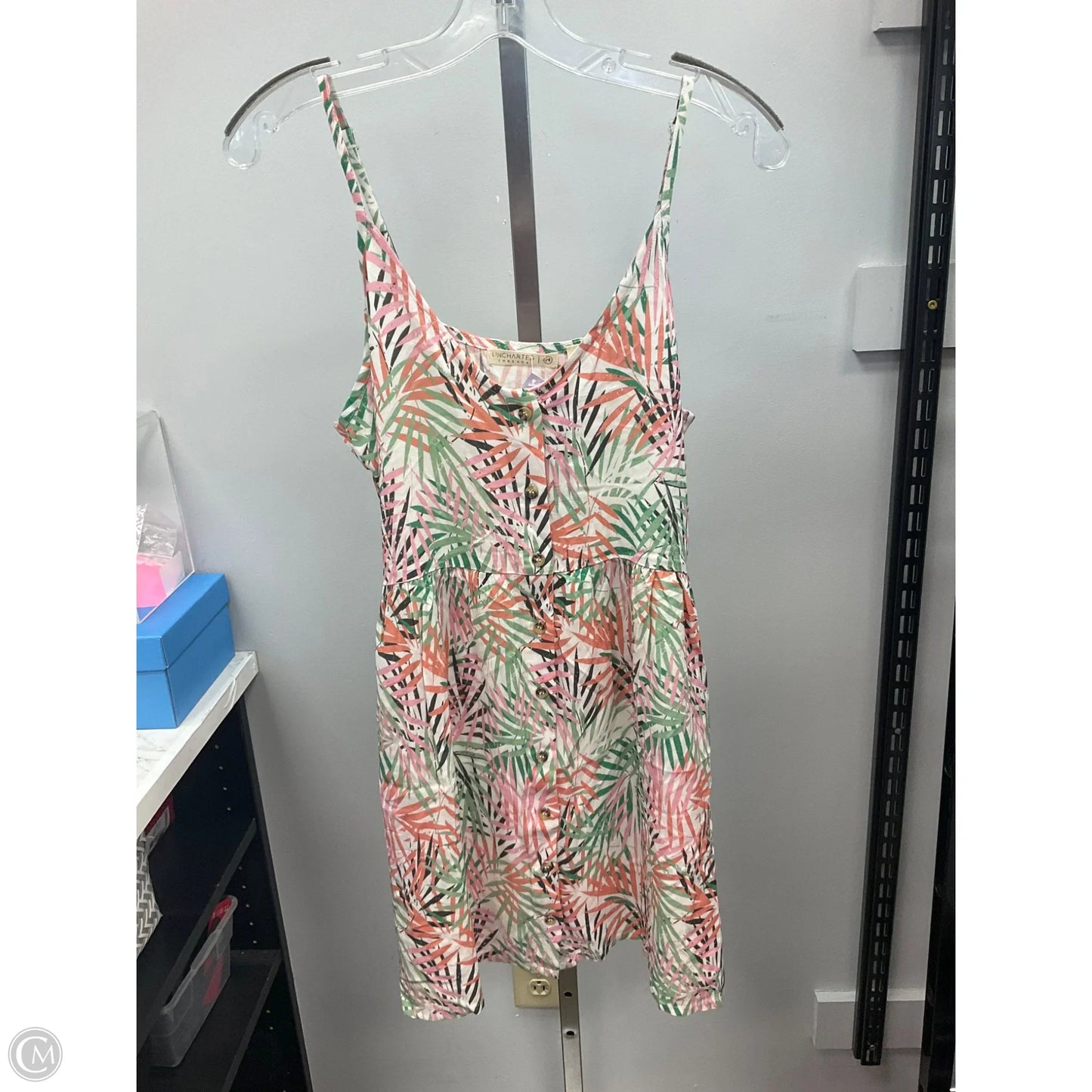 Dress Casual Short By Cmc In Tropical Print, Size: M