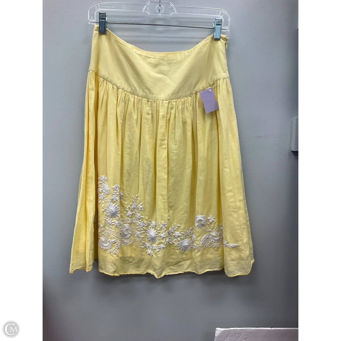 Skirt Mini & Short By St Johns Bay In Yellow, Size: 8