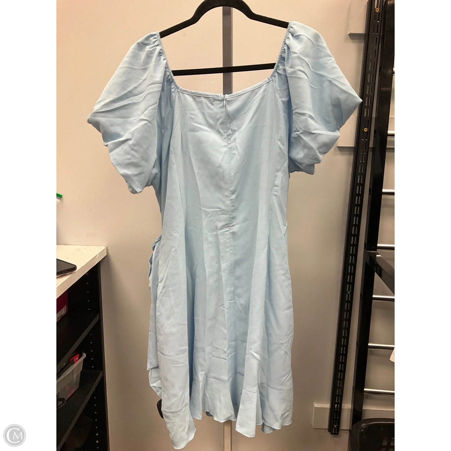 Dress Casual Short By Cmc In Blue, Size: Xxl