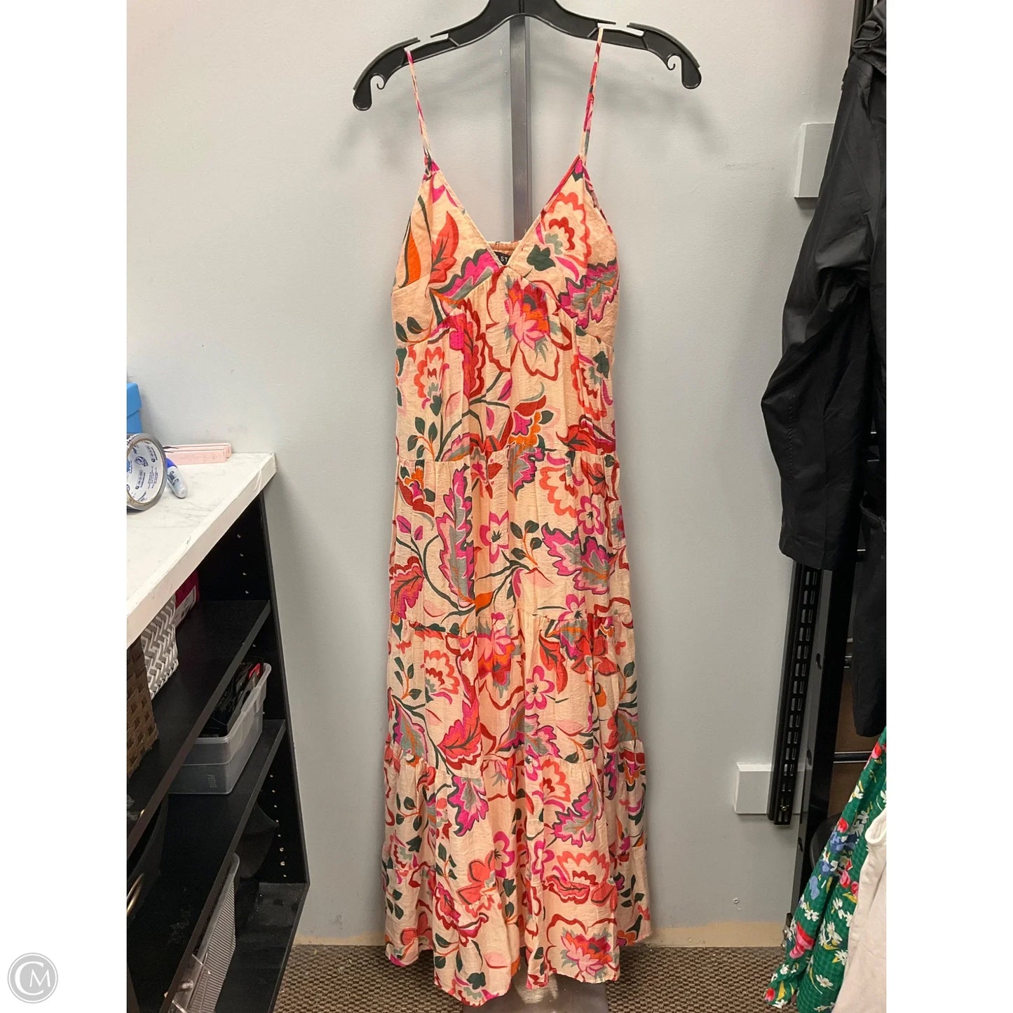 Dress Casual Maxi By 1.state In Floral Print, Size: Xs