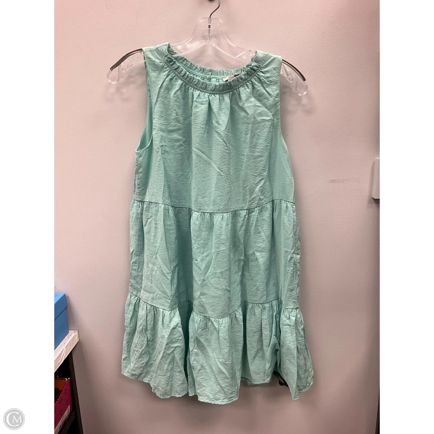 Dress Casual Short By Loft In Green, Size: Xsp