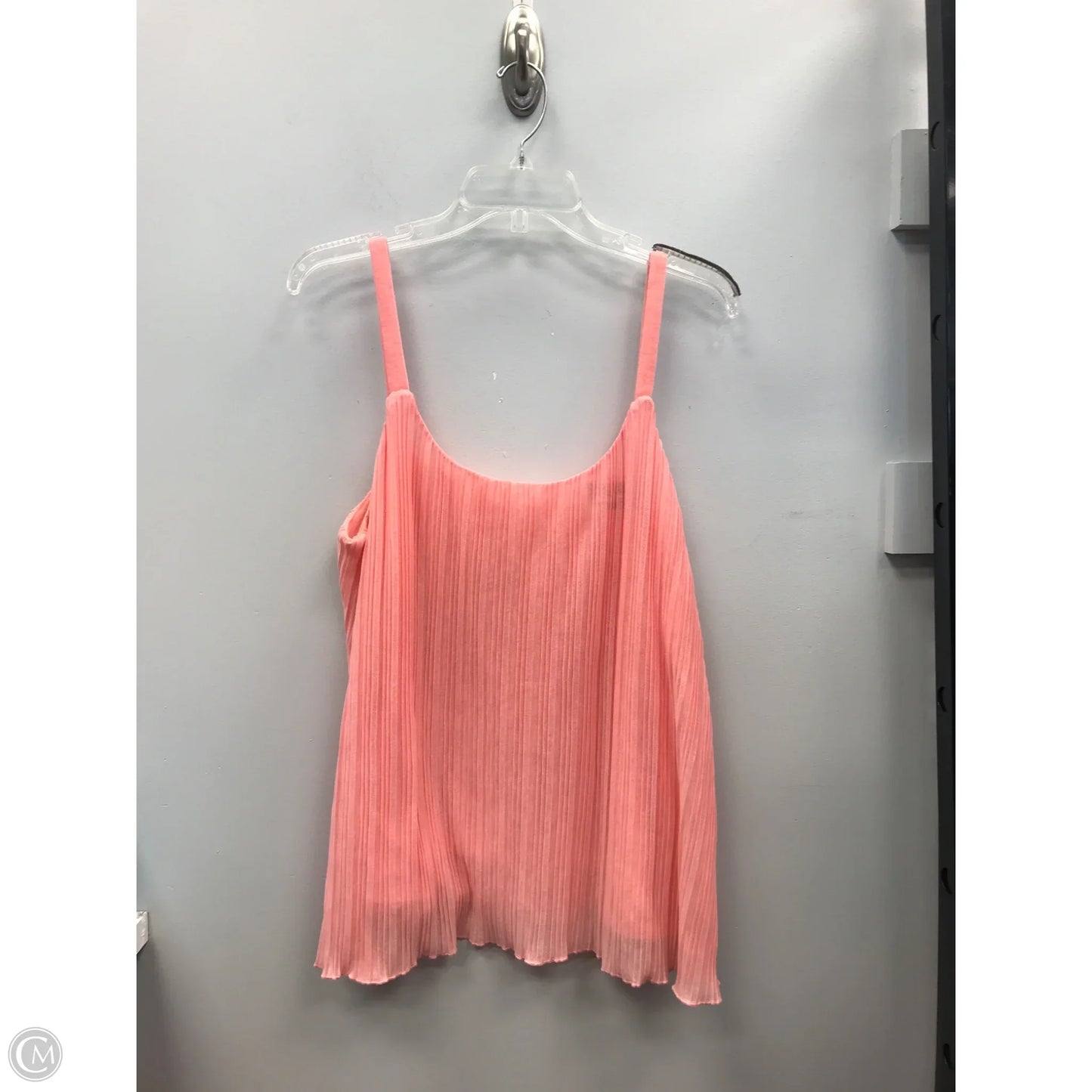 Top Sleeveless By New York And Co In Pink, Size: L
