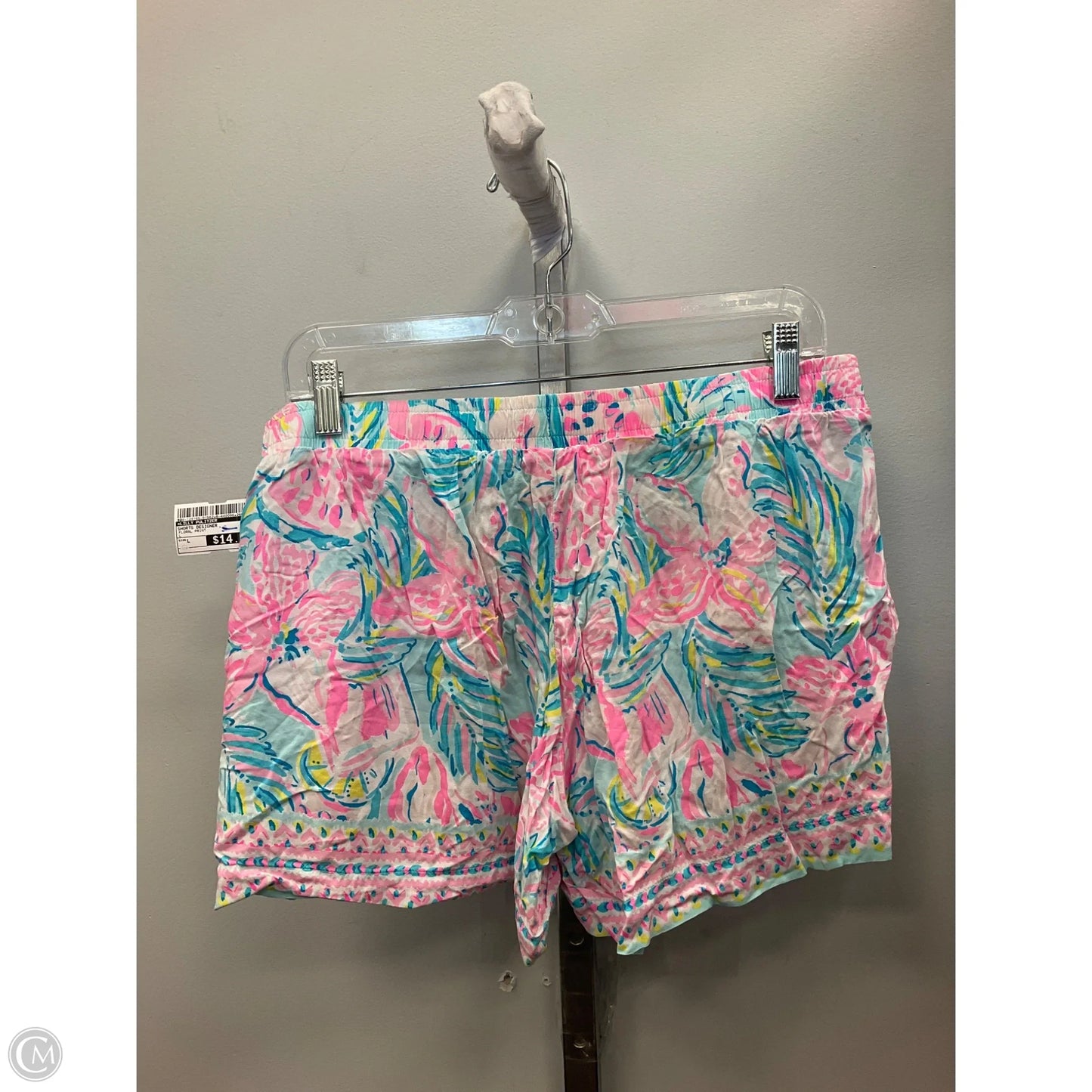 Shorts Designer By Lilly Pulitzer In Floral Print, Size: L