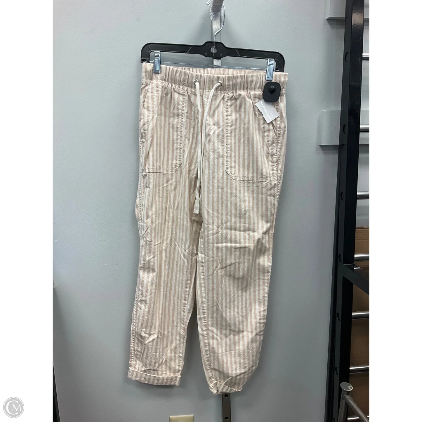 Pants Other By Loft In Striped Pattern, Size: Xs