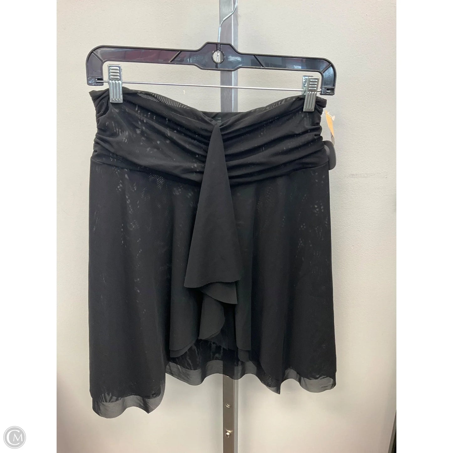 Swimwear Cover-up By Clothes Mentor In Black, Size: S