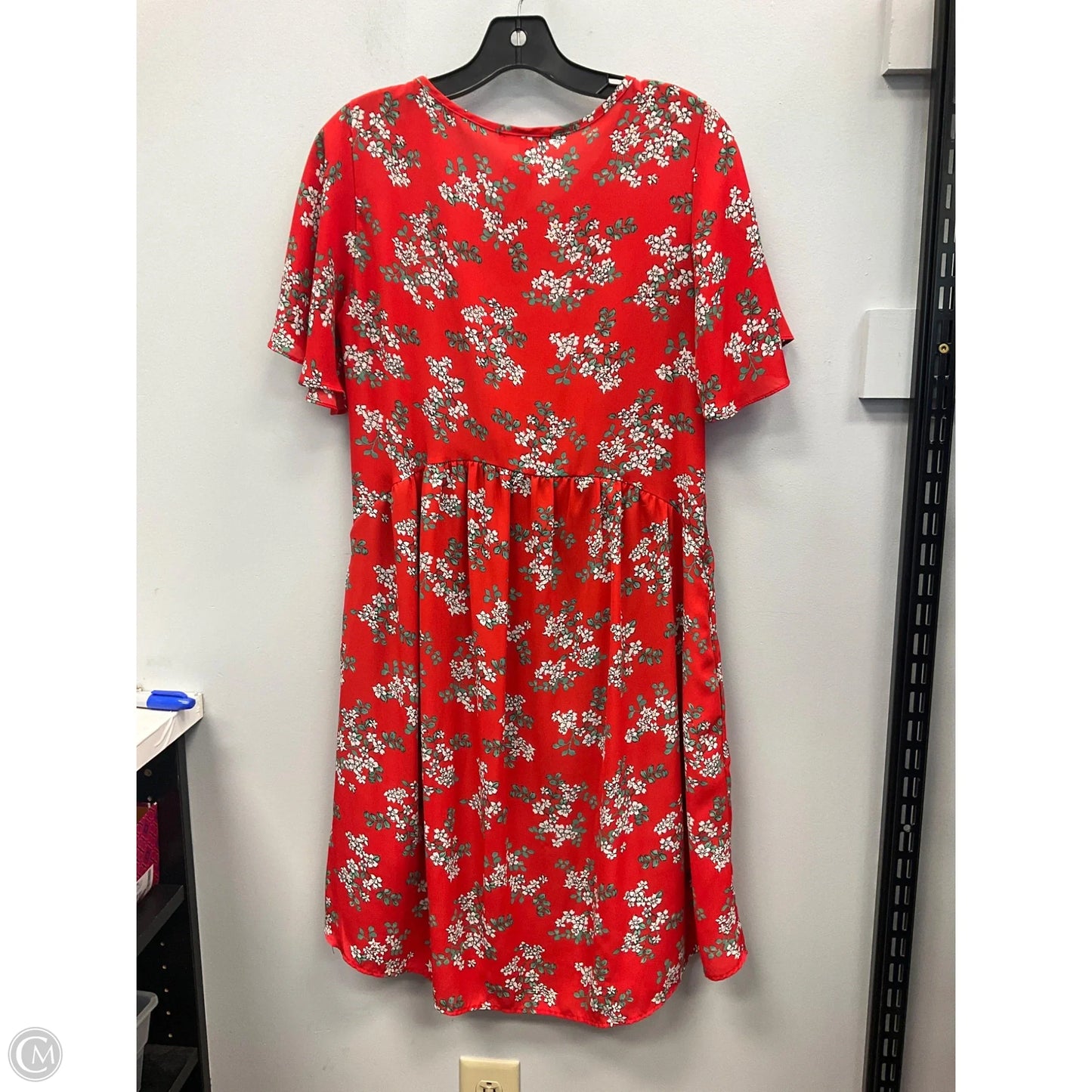 Dress Casual Short By Downeast In Floral Print, Size: S