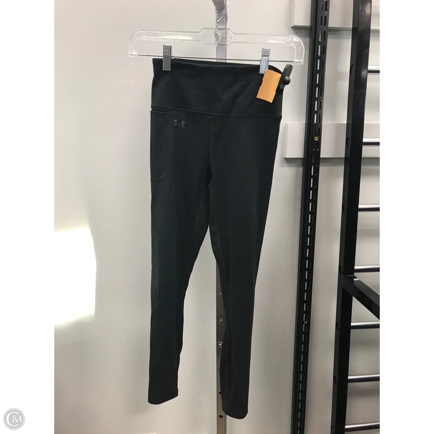 Athletic Leggings By Under Armour In Black, Size: Xs