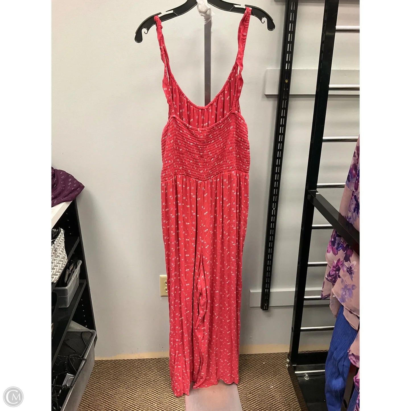 Jumpsuit By American Eagle In Red, Size: Xxl