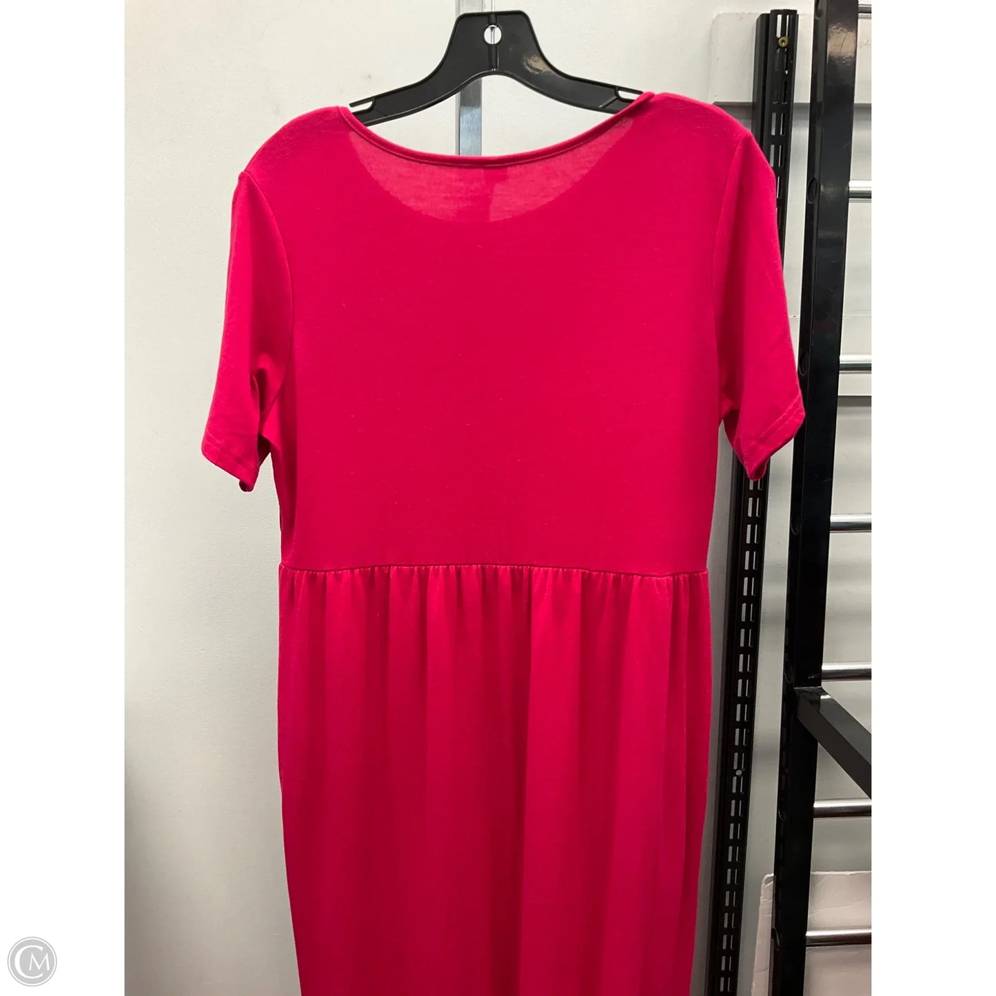 Dress Casual Midi By Clothes Mentor In Pink, Size: M