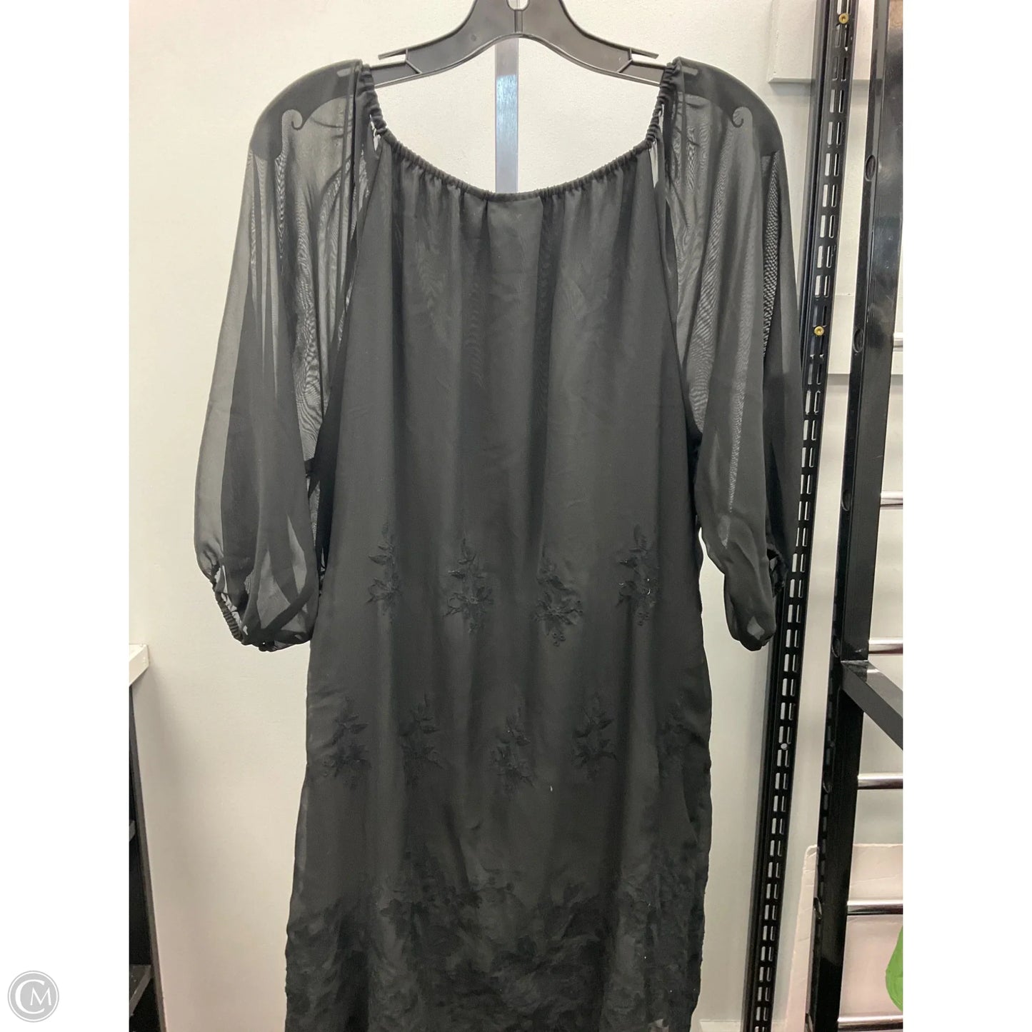 Dress Casual Short By Eva Mendes In Black, Size: L