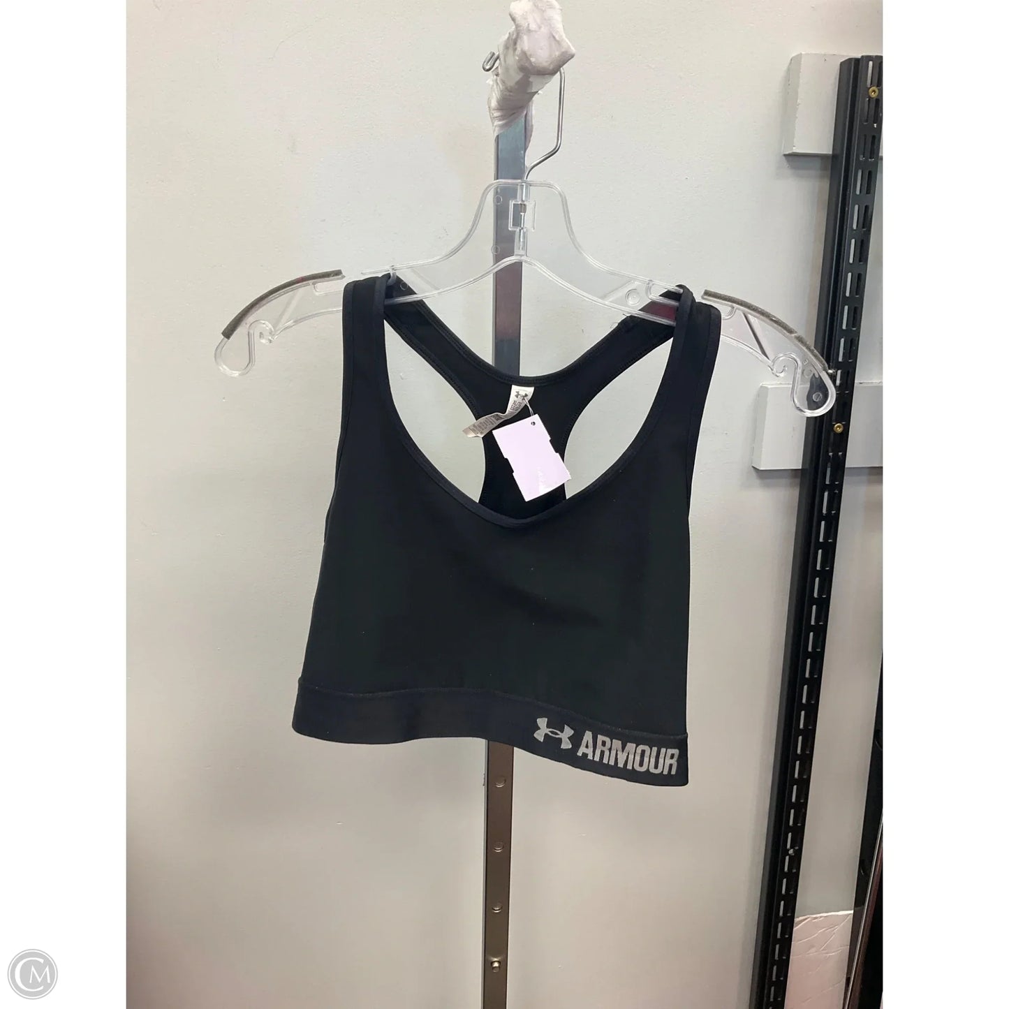 Athletic Bra By Under Armour In Black, Size: Xl