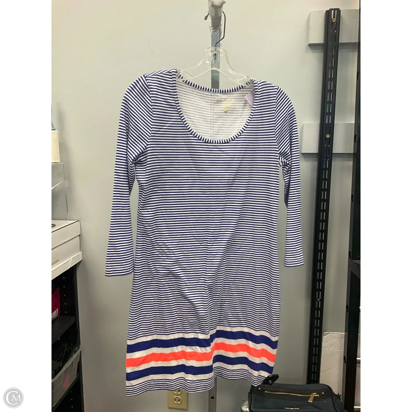 Dress Designer By Lilly Pulitzer In Striped Pattern, Size: S