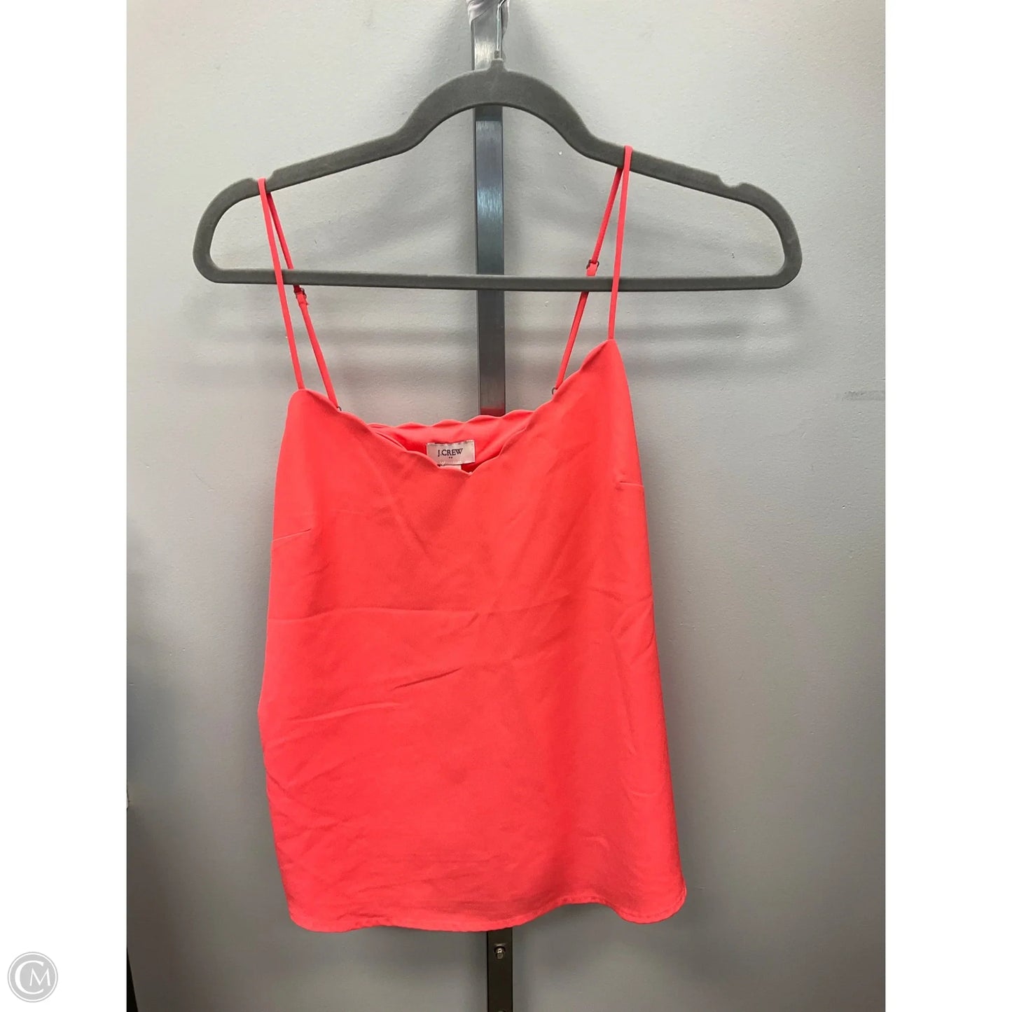 Top Sleeveless By J. Crew In Orange, Size: 4