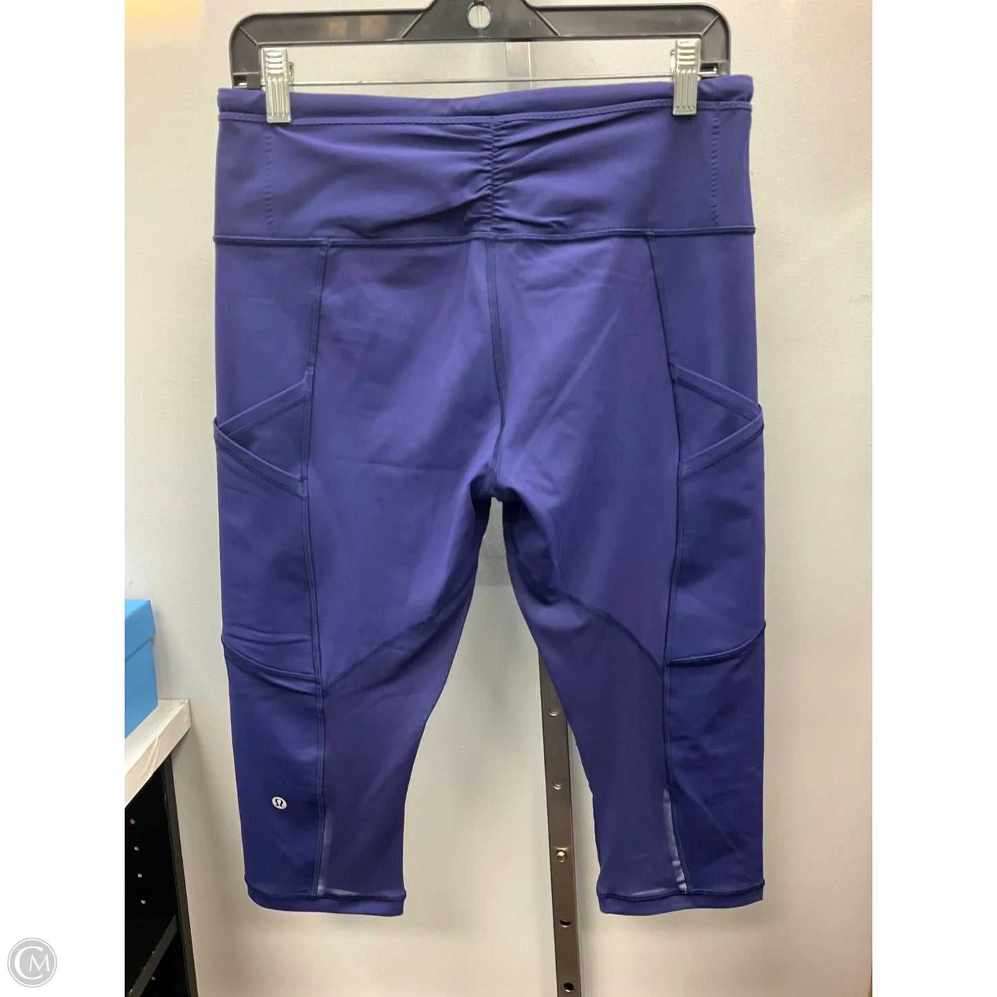 Athletic Leggings By Lululemon In Blue, Size: 10