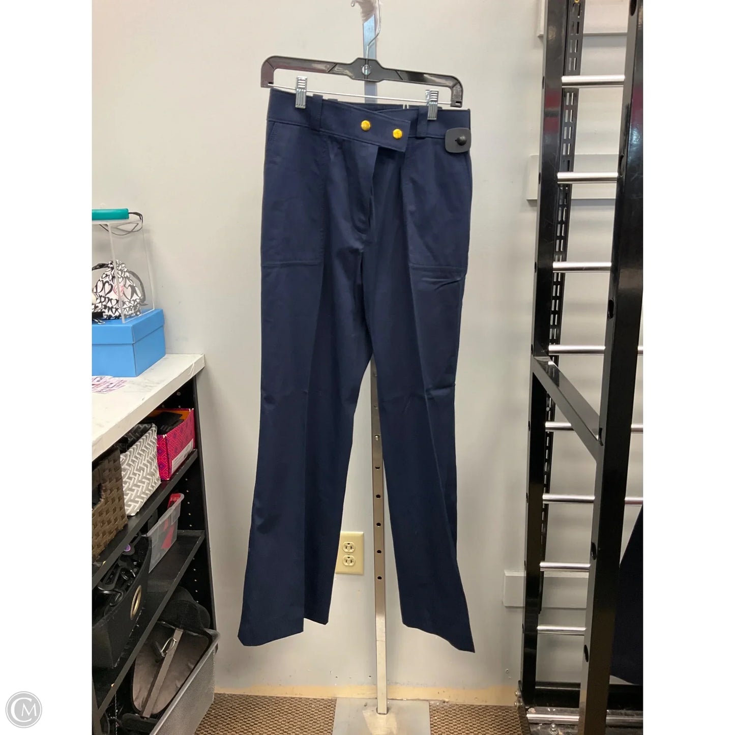 Pants Designer By Tory Burch In Blue, Size: 8