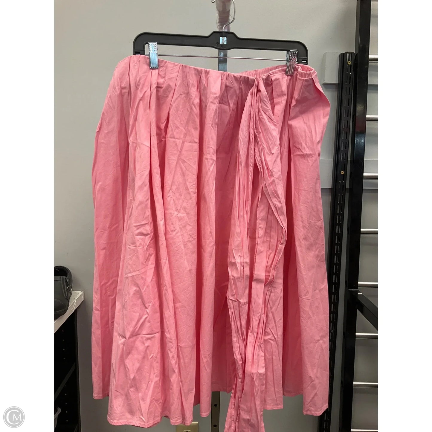 Skirt Midi By Eloquii In Pink, Size: 20