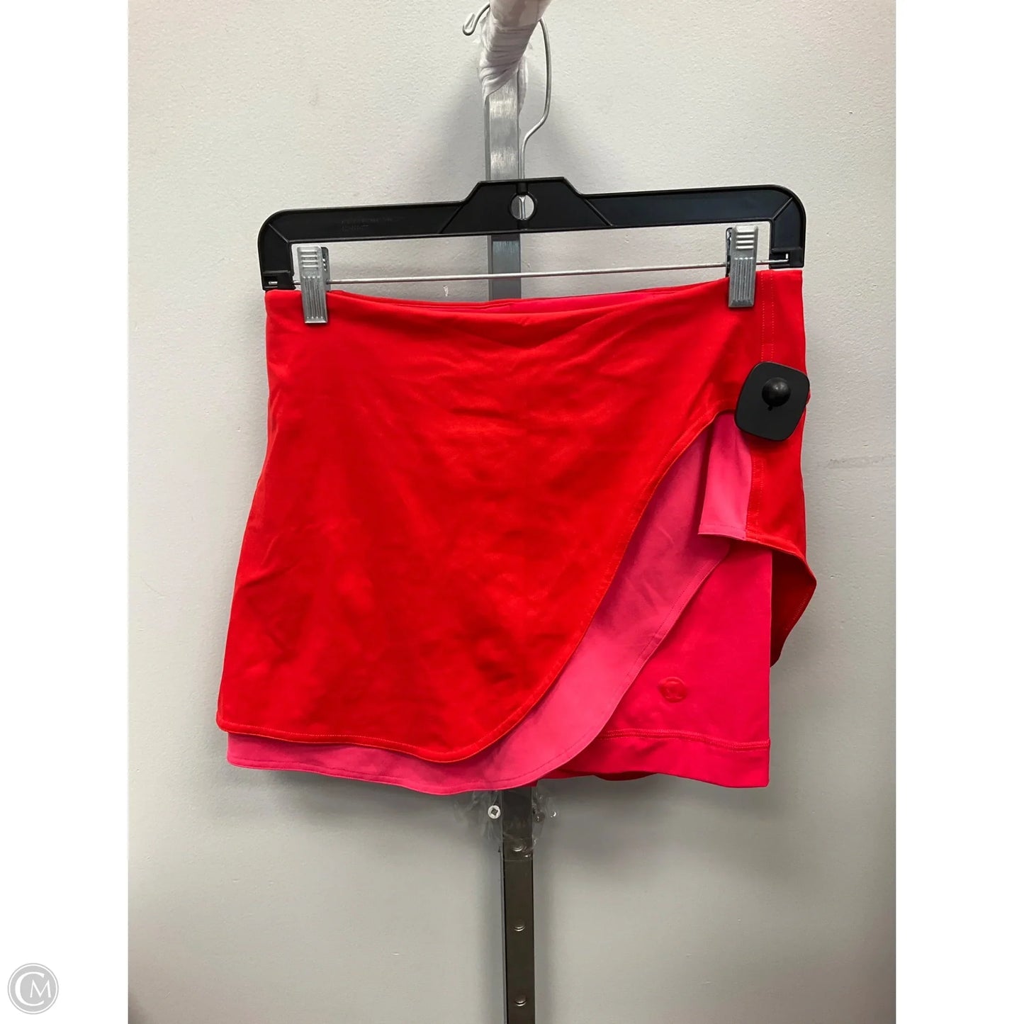 Athletic Skort By Lululemon In Pink & Red, Size: 6