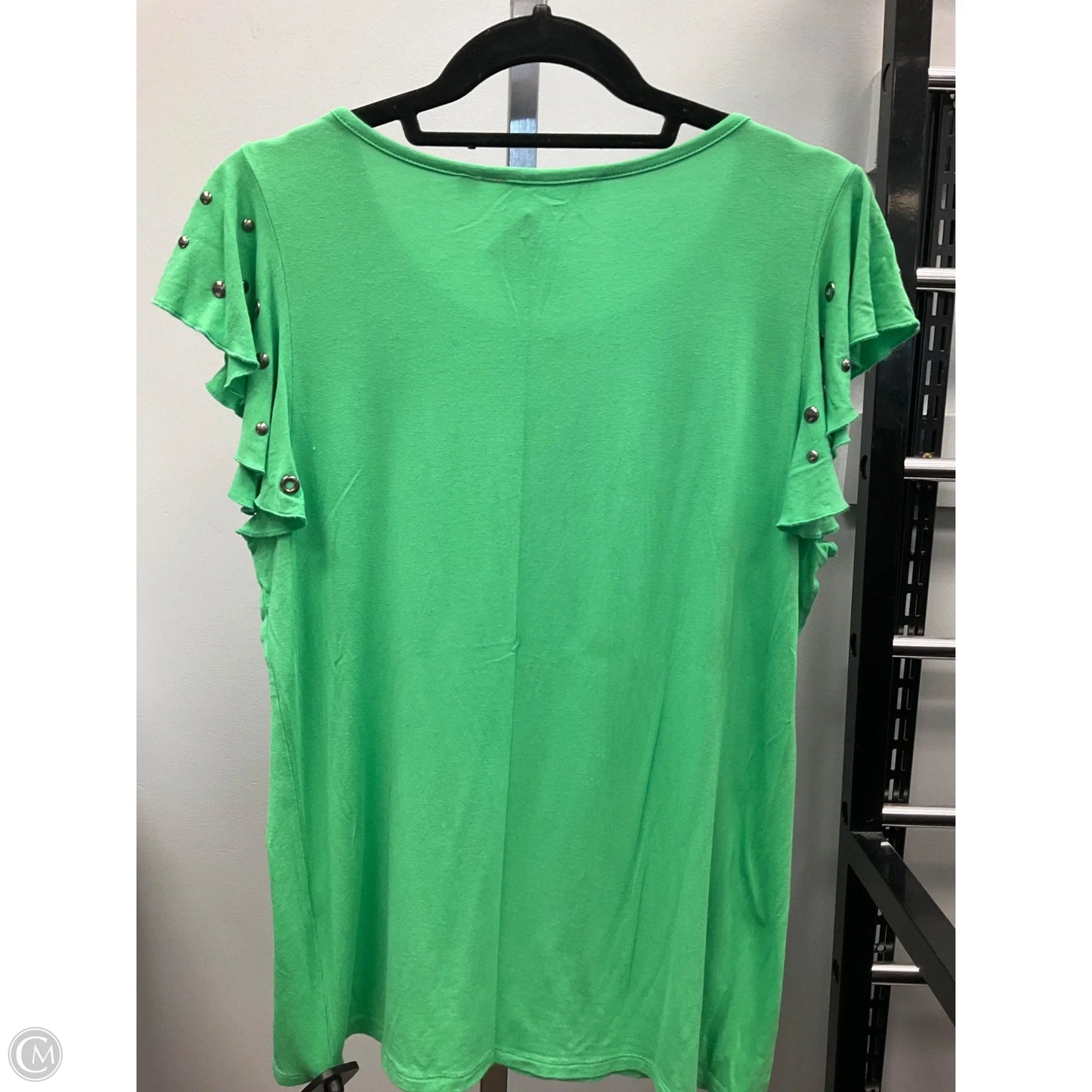 Top Short Sleeve By Cyrus In Green, Size: M