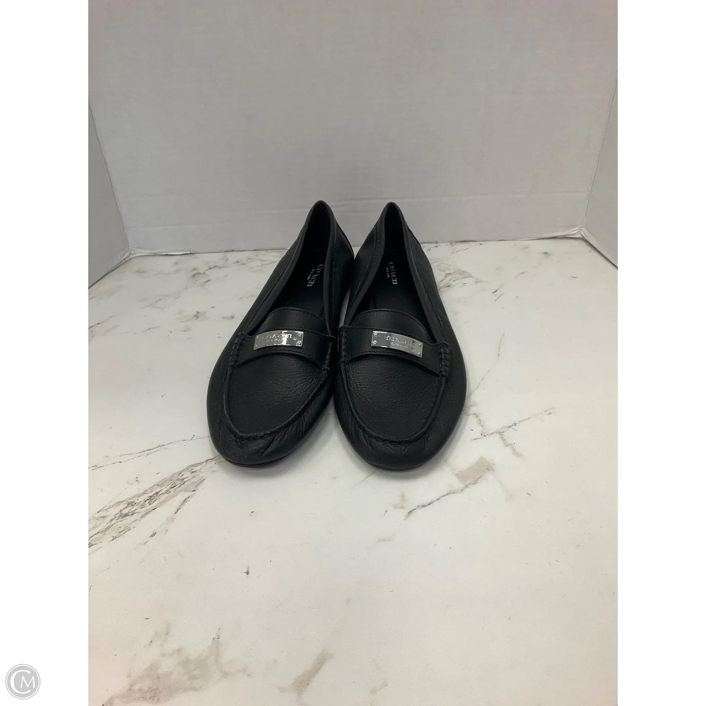 Shoes Designer By Coach In Black, Size: 10