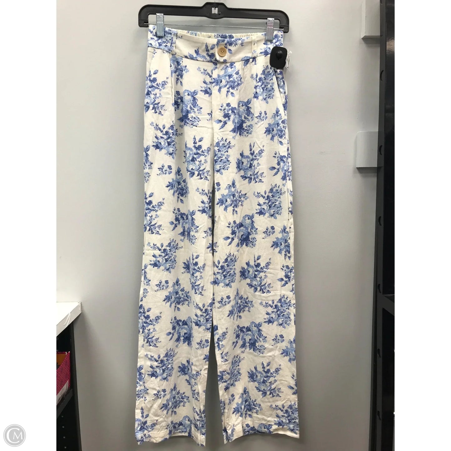 Pants Other By Monteau In Blue & White, Size: M