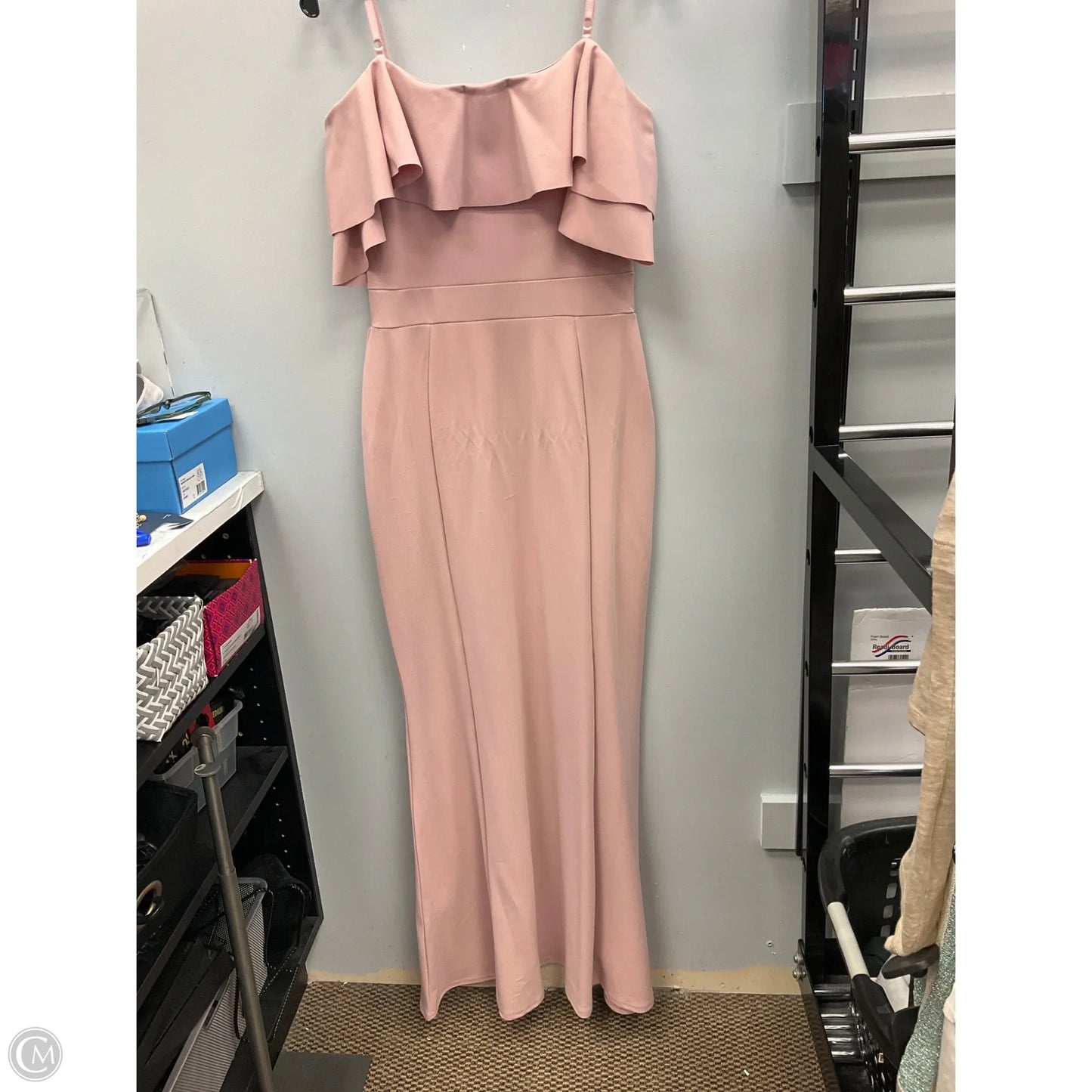 Dress Casual Maxi By Clothes Mentor In Pink, Size: 8